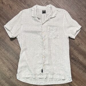 Todd Snyder White Polka Dot Shirt